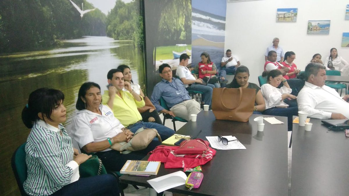 Este lunes participamos en mesa ambiental del Programa de Desarrollo con Enfoque Territorial de la Sierra Nevada de Santa Marta, Serranía de Perija y Zona Bananera.